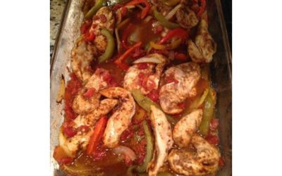 Baked Chicken Fajitas