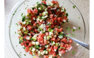 Summertime Watermelon Tacos