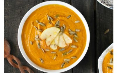 Creamy Butternut Squash and Apple Soup