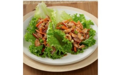 Asian Tuna Lettuce Wraps