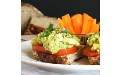 Mashed Avocado Egg Salad